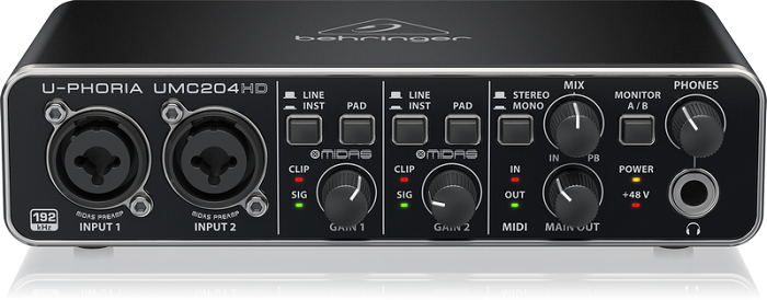 BEHRINGER U-PHORIA UMC202HD